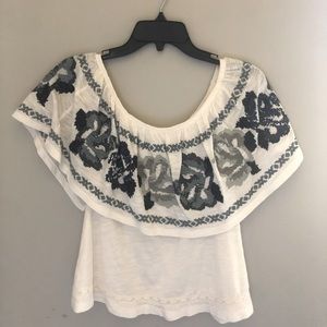 Free People off-the-shoulder top